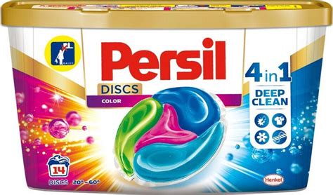 Persil Discs Color Wascapsules Wasmiddel Capsules Wasbeurten