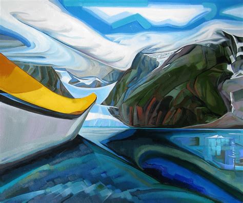 Voices Of The Wilderness Chugach Artist Creates Paintings Inspired By