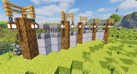 5 Minecraft Wall Designs With Schematics Badlion Client