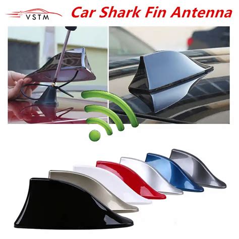 Shark Fin Antenna For Honda Crv Xrv Vezel Cr V Crz H Rv Styling Car