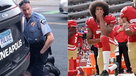 Minneapolis George Floyd Video Compares To Kaepernick Taking A Knee