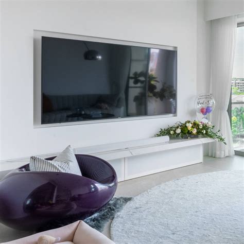 Minimalist TV Unit Design For Living Rooms | Livspace