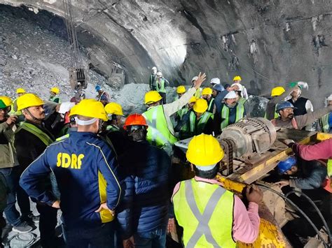 Uttarakhand Tunnel Collapse Indian Authorities Contact Thai Cave