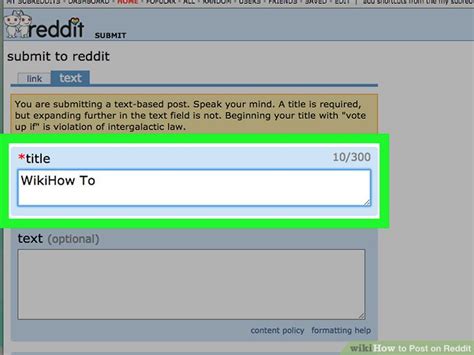 4 Ways To Post On Reddit Wikihow