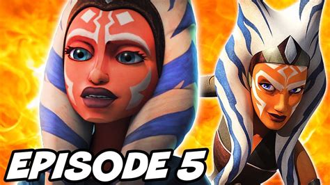 Clone Wars Episode 5 Ahsoka Is Back Full Breakdown Youtube