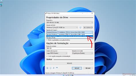 Lan Ou Novo Rufus Que Cria Pendrive Boot Vel Do Windows Sem