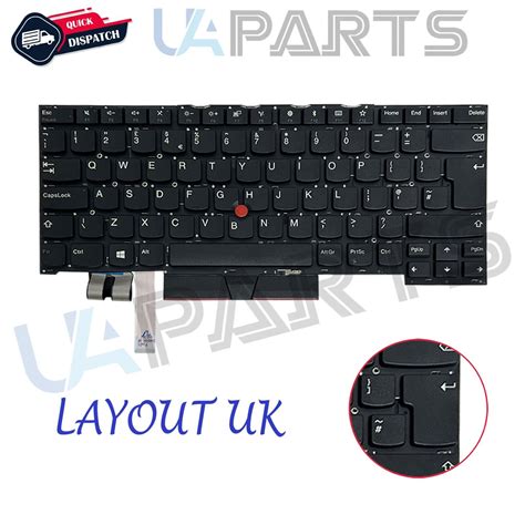 For Lenovo Thinkpad T S T S Nx Ny Uk Laptop Keyboard