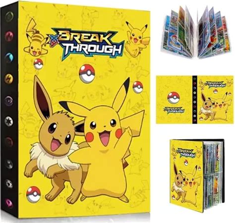 Álbum Para Cartas Pokémon Pikachu Y Eevee en venta en Concepción Biobío