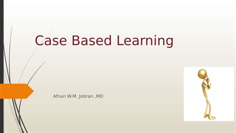 PDF Case Based Learning