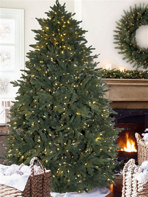 Brilliant Best Artificial Pre Lit Christmas Tree Designer Faux Plants