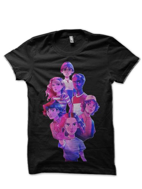 Strangers Things Finn Black T Shirt Swag Shirts