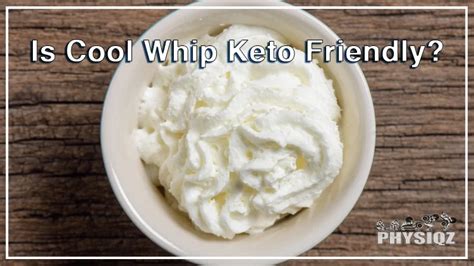 Keto-Friendly Cool Whip: Top 14 Brands That Won’t Kick You Out of ...