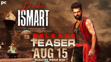 Double ISMART Release Teaser Ram Pothineni Sanjay Dutt Puri