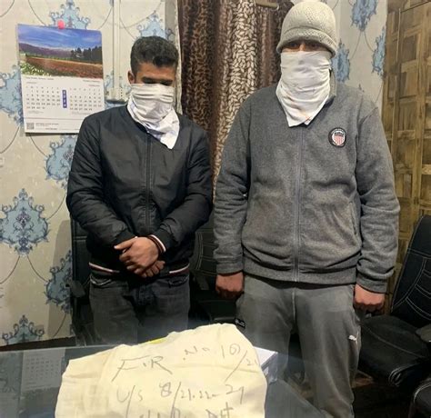 Two Drug Peddlers Held In Sopore Rising Kashmir