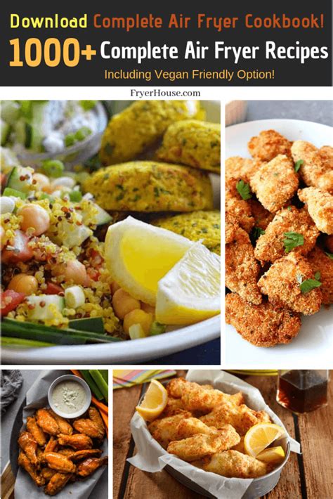 Download Complete Air Fryer Cookbook with 1000+ Recipes