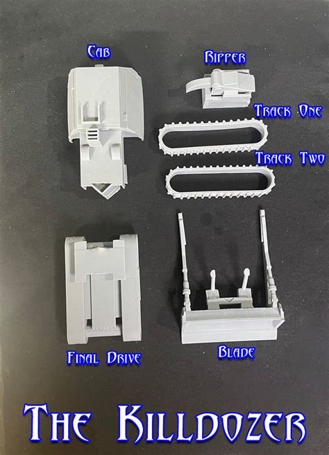 The Killdozer Resin Model Etsy