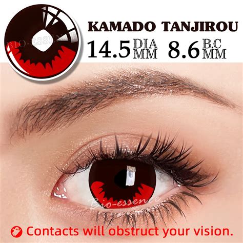 Colored Contacts Cosplay Nezuko Contact Lenses Pupil Contact Lenses