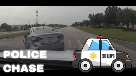 2015 Hyundai Elantra High Speed Police Chase With Stolen Car In Marion County Florida Youtube