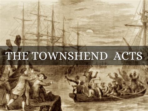 The Townshend Acts of 1767