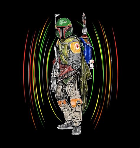 Boba Fett Digital Art By Isatonic Lab