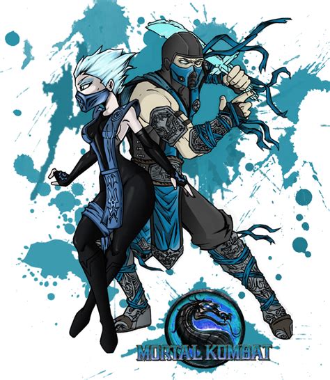 Sub Zero Mortal Kombat Games Frost Mortal Kombat Game Art