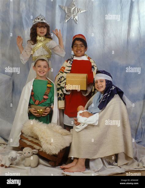 Nativity Children Hi Res Stock Photography And Images Alamy