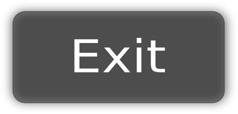 Collection Of Exit Png Pluspng