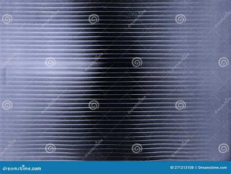 Close Up of Corrugated Metal Sheet Texture - Abstract Photo Background ...