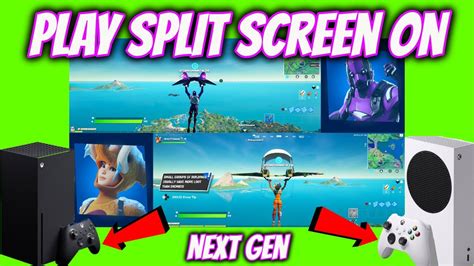 How To Play Split Screen On Fortnite Shea Yettie