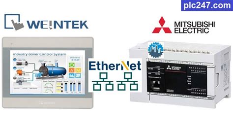 Hmi Weintek Plc Mitsubishi Fx U Connection Plc