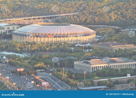 Stadium Luzhniki at Moscow, Russia Editorial Photography - Image of ...