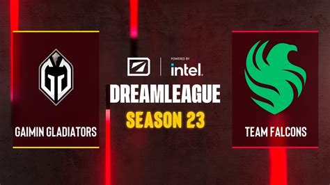 Dota Gaimin Gladiators Vs Team Falcons Dreamleague Season