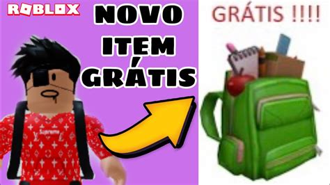 Roblox Como Pegar O Novo Item GrÁtis Mochila GrÁtis Island Of Move Arthur Jogos Oficial