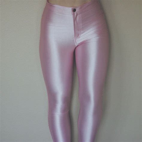 🌸lovely Soft Cotton Candy Pink Disco Pants From Worn Only Depop Disco Pants Pink Cotton