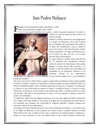 San Pedro Nolasco Lopez A Pdf