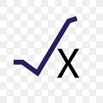 Radical Sign With Index Radical Index Sign PNG And Vector With