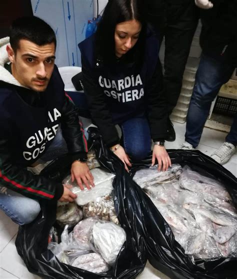 Reggio Calabria Sequestrate Oltre 3 Tonnellate Di Pesce Coinvolto