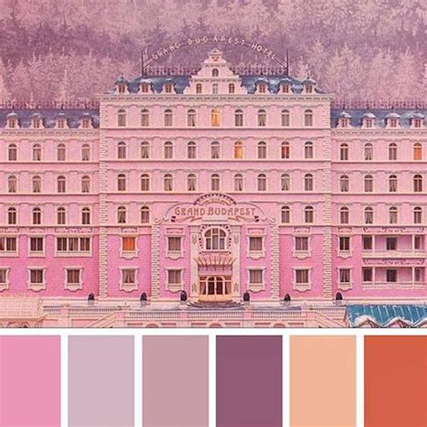 Design Lover Reveals Striking Color Palettes Of Beloved Tv Shows Films