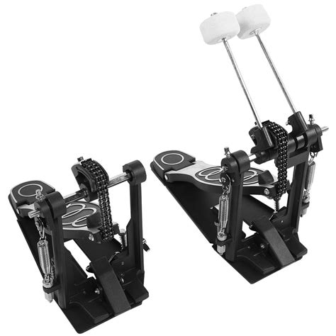 Drum Pedal Double Bass Dual Foot Kick Pedal Percussion Double Chain ...