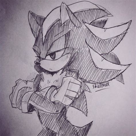 Pin By Kinz Ds On Sonic Characters Drawings Of Friends Shadow The