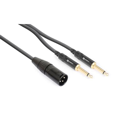 PD Connex CX56 3 Cable XLR Male 2x 6 3 Mono 3 0m