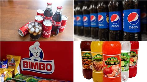 ¿coca Cola Pepsi O Bimbo Estas Son Las Marcas Más Consumidas Por Los