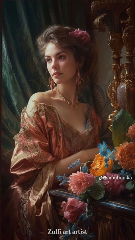 Woman Painting Artwork Painting Digital Painting Classic Paintings