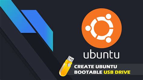 How To Make Ubuntu Bootable USB Drive YouTube