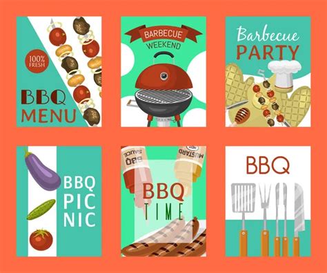 Retro Food Posters Stock Vector Image By ©lukeruk 52359117