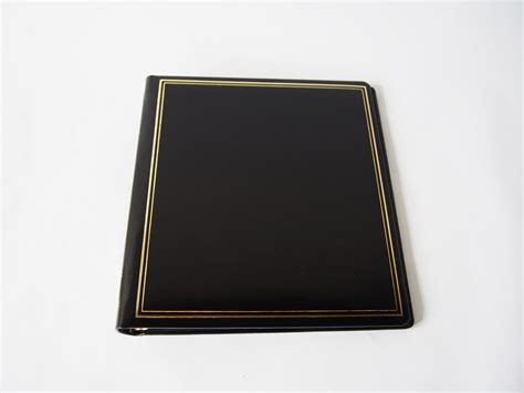 Leather Wrapped 3 Ring Photo Album Prestige Office Accessories