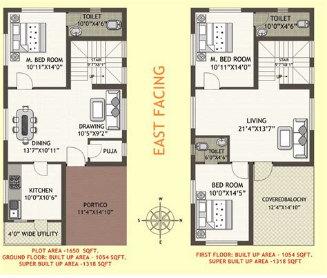 30x50 House Plans East Facing Ground Floor House Plan Ideas