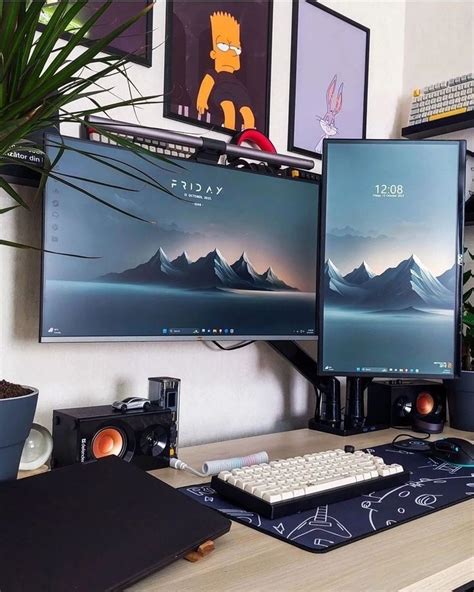 Pin By Javius On Setup In Desk Setup Gaming Room Setup Home