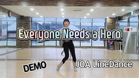 Everyone Needs a Hero LineDance Easy Intermediate 평택조아라인댄스 중급라인댄스