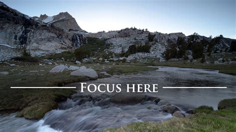 good focus  depth  field   landscape